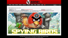 Hackers updated the Angry Birds website following news of its misuse by NSA