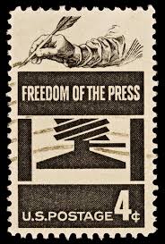 Freedom of Press stamp
