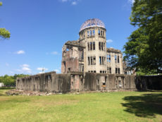 The A-Bomb Dome at the Hiroshima Peace Memorial Park
