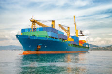 36760755 - merchant container ship