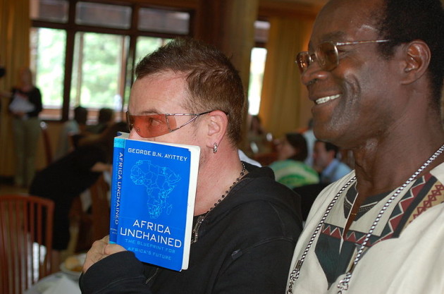 800px-Bono_and_George_Ayittey