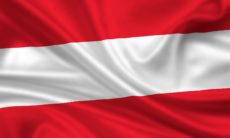 The Austrian flag