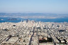 887239 - aerial view of downtown san francisco, california