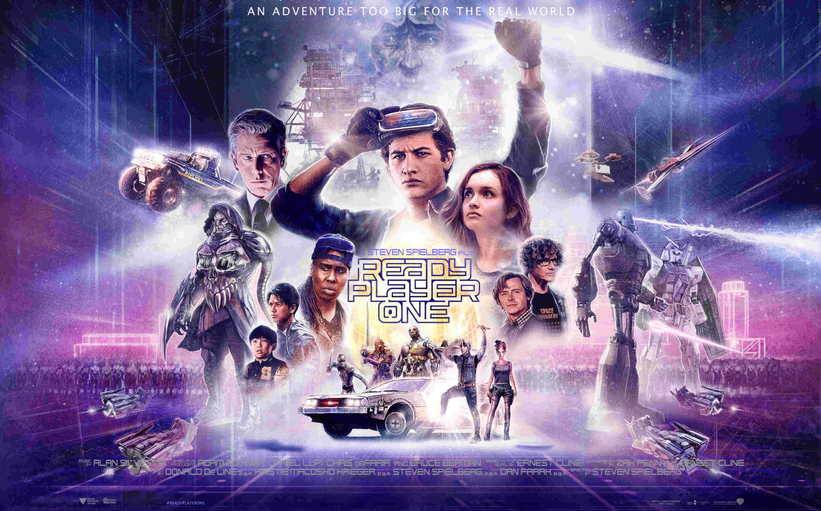 Ready Player One is a fantasy adventure film directed by Steven Spielberg -  online presentation