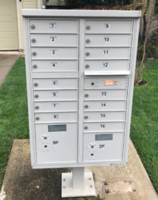 multiplex mail box