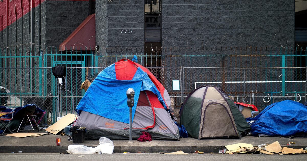 Homeless and Homeless encampment